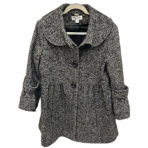 Preston & York Wool Blend Coat - Size Medium - Picture 1 of 7